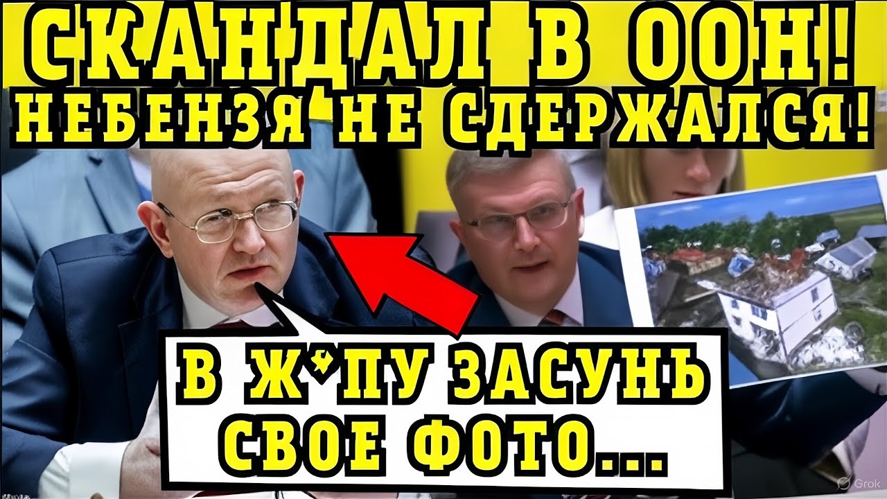 ВЕСЬ ЗАЛ ЗАМЕР! Небензя НАХЛОБУЧИЛ ПОЛЯКА прямо в ООН!