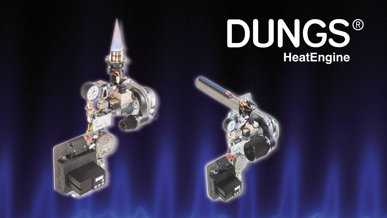 DUNGS HeatEngine® - Vormischbrennersystem