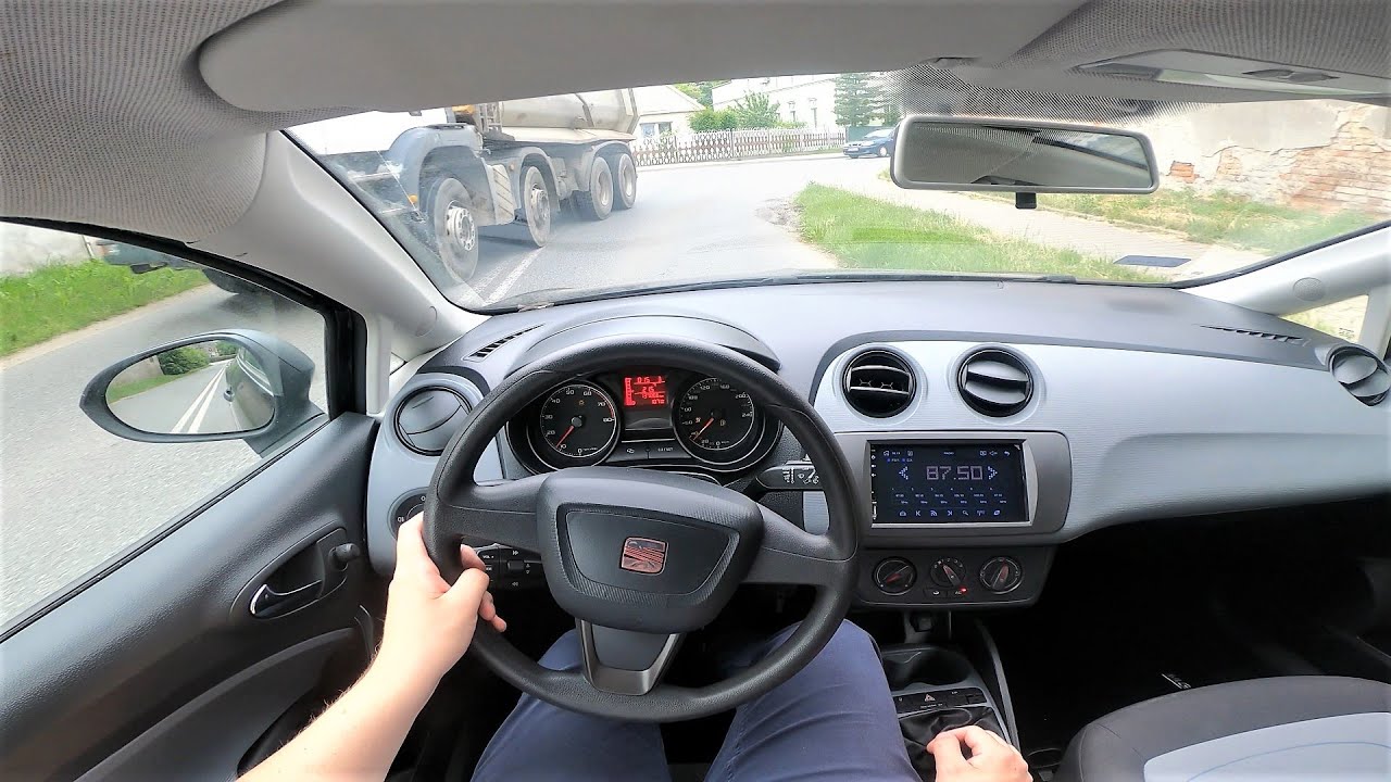 Seat Ibiza IV 1.2 60HP (2013) POV Test Drive & Acceleration 0-100 | 4K #135