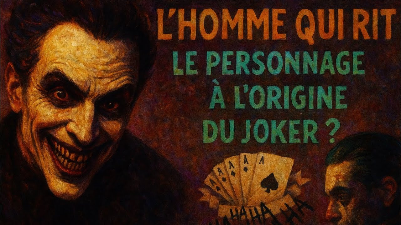 LE PERSONNAGE À L’ORIGINE DU JOKER ? L’HOMME QUI RIT ( 1928 )