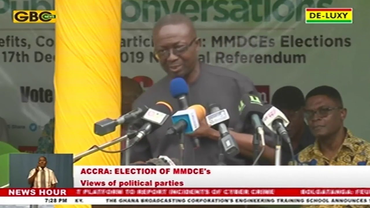 Political Parties on Election of MMDCE'S