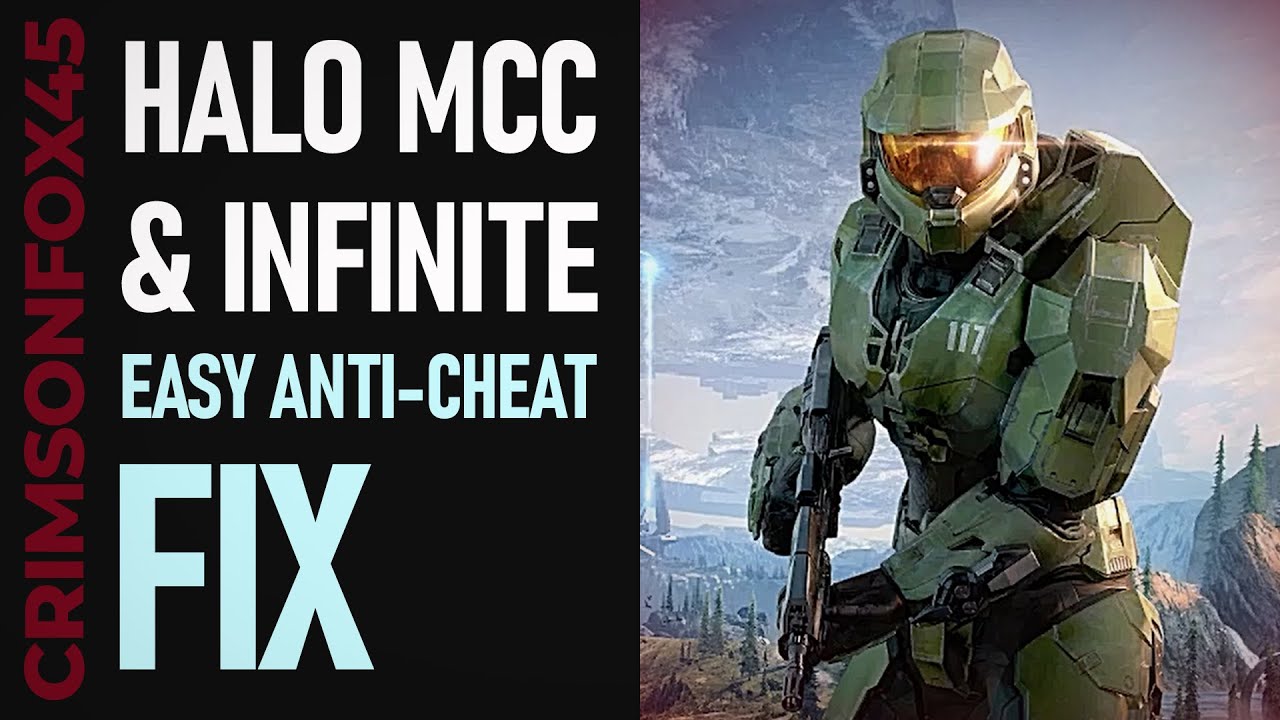 Easy Anti-Cheat FIX - Halo MCC & Halo Infinite (on external hard drive)
