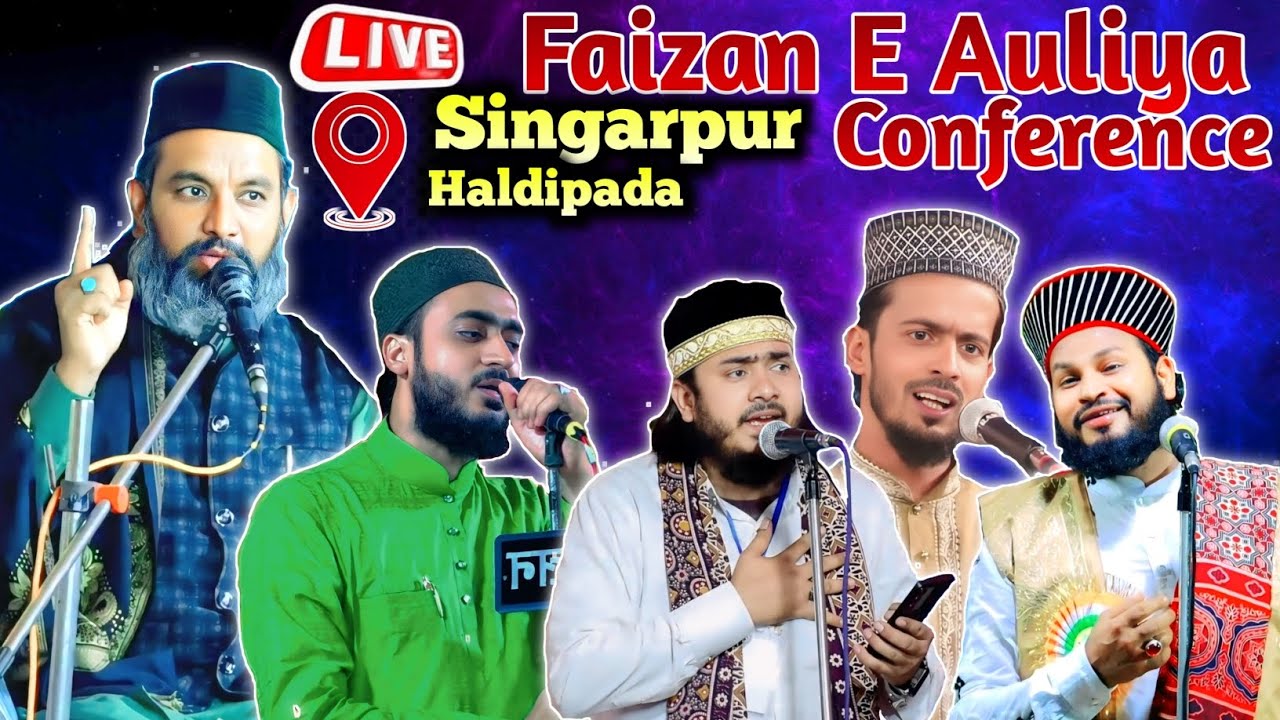 🔴Live_Faizan E Auliya Conference Asif Raza Saifi Ahmadul Fattah Nadeem Raza Faizi Dilbar Shahi