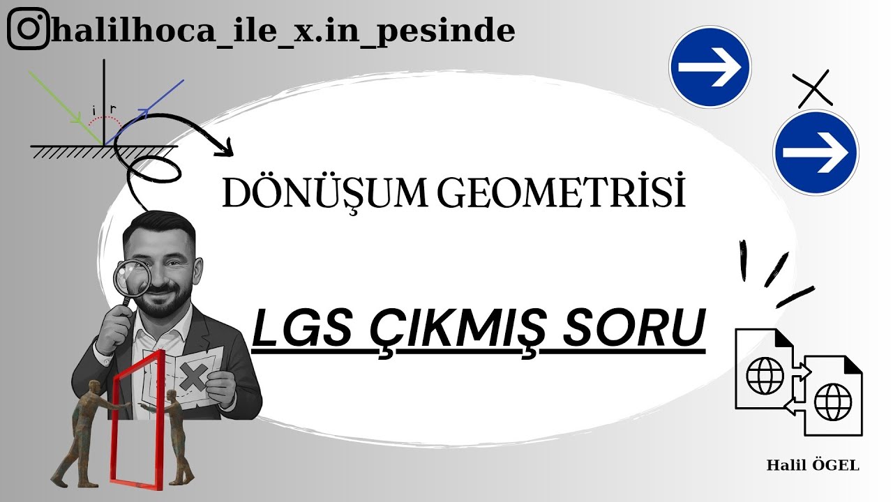 DÖNÜŞÜM GEOMETRİSİ - LGS ÇIKMIŞ SORU (2022)