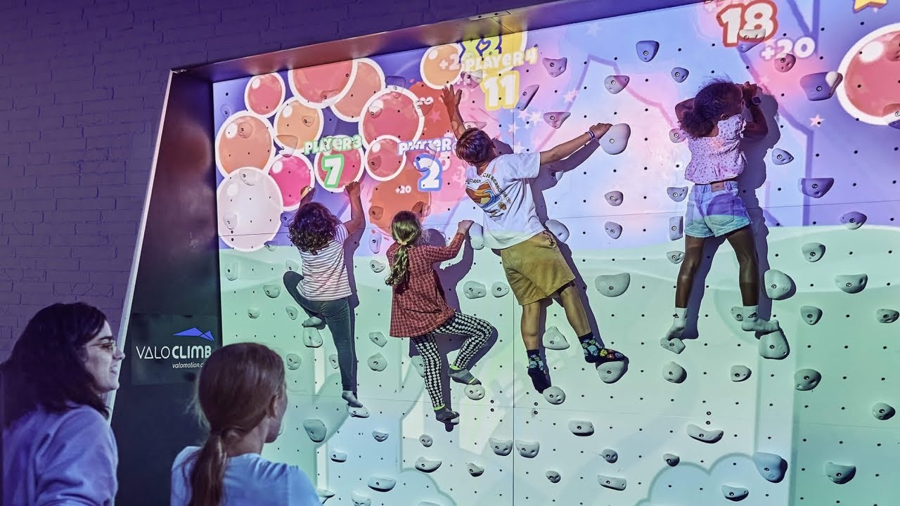 ValoClimb&reg;: The Original Augmented Reality Climbing Wall by Valo Motion