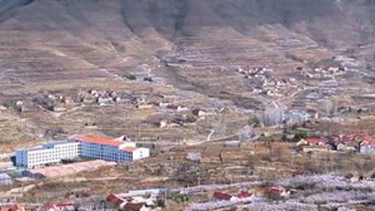 满山坡的杏花全部盛开太美了，岱崮的杏花就是春天写给山野的情书，是蘸着杏花蜜写的诗。起点笊篱坪-民丰桥-山洞博物馆-十字涧水库#赴一场春天的约 #乡音乡愁 #沂蒙山区 #春天在树上开满了花 #内容...