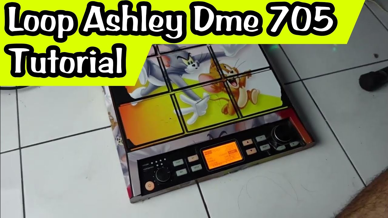 TUTORIAL LOOP ASHLEY DME 705 | CARA MEMBUAT LOOP ASHLEY DME 705