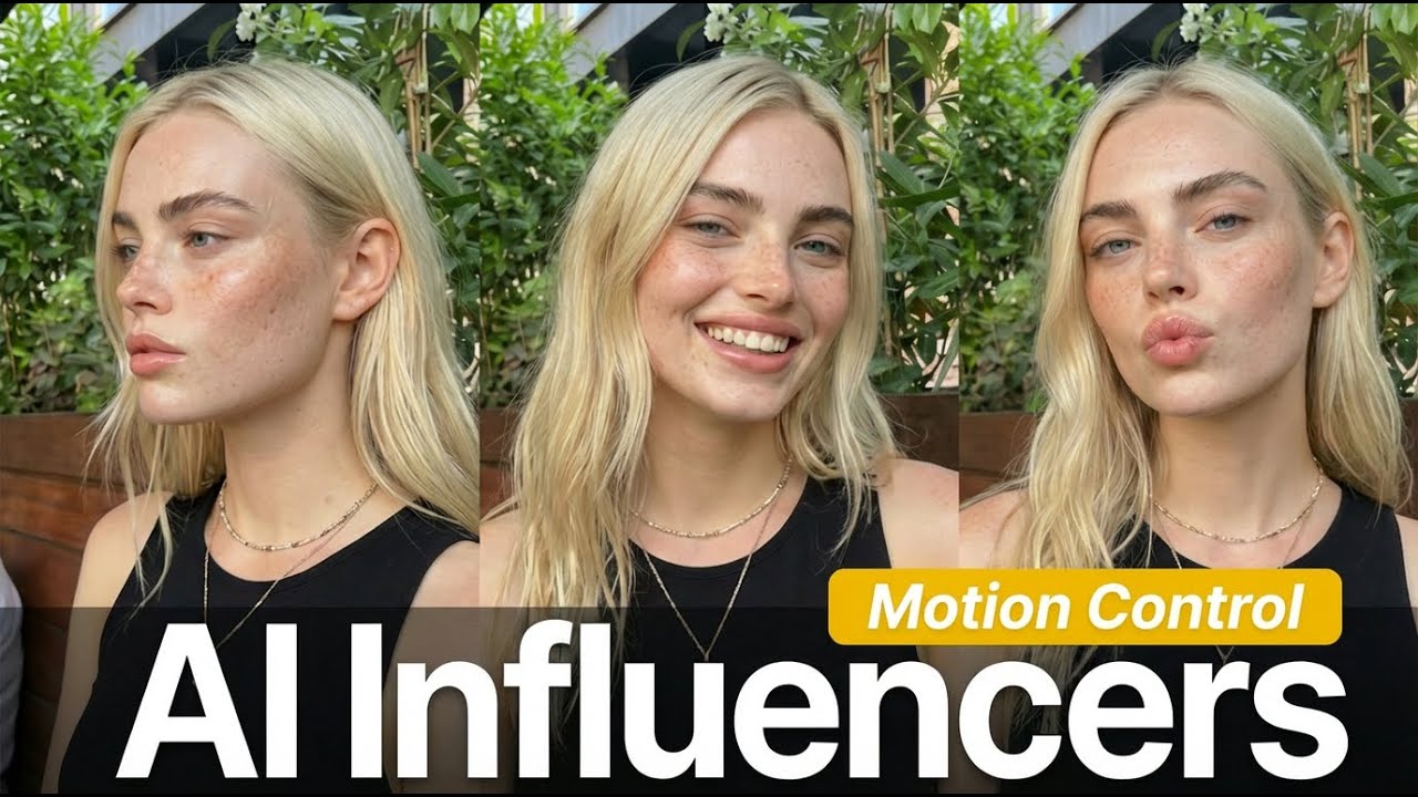 How to Make Your AI Influencer Copy Any Viral Trend (Motion Control)