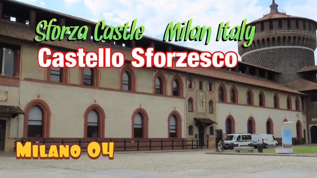 SFORZA CASTLE /CASTELLO SFORZESCO IN MILAN ITALY ll Celly Andriani