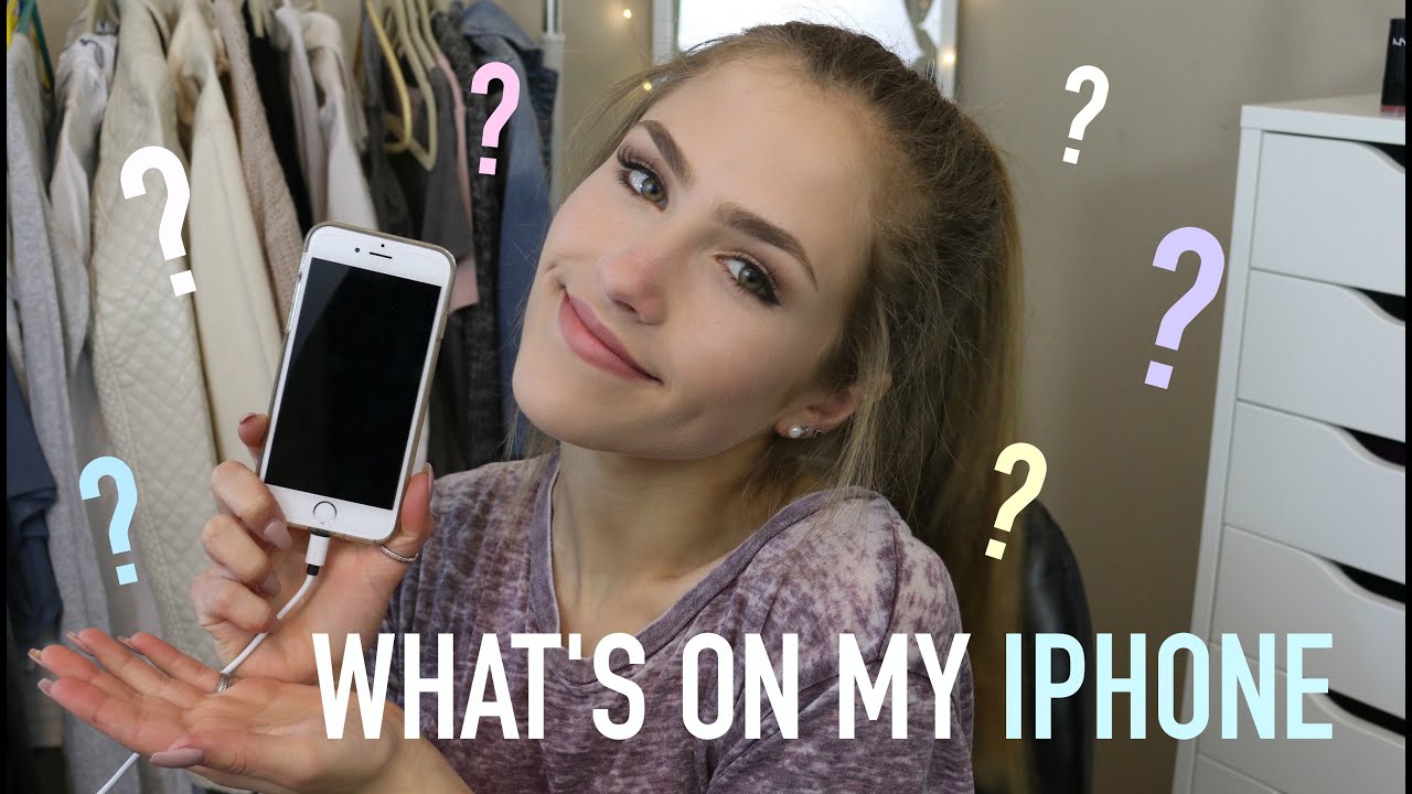 WHAT'S ON MY IPHONE 6?! | Mel Joy