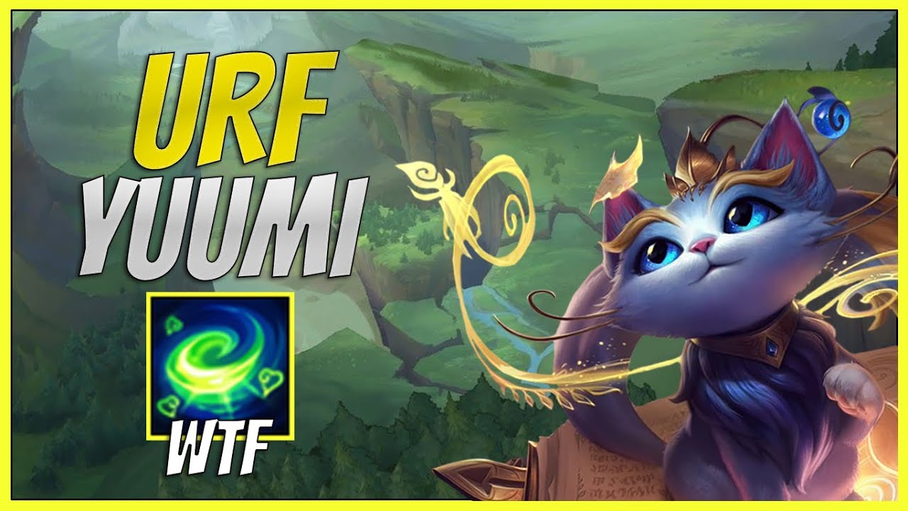 URF YUUMI ACTUAL GAMEPLAY 100% THE MOST BUSTED BEYOND OP BROKEN CHAMP!!!