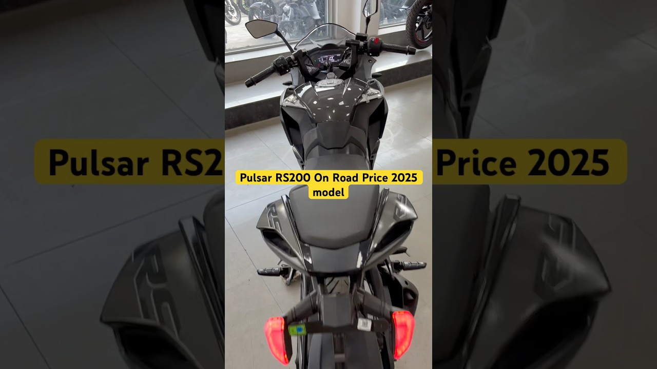 Bajaj Pulsar RS200 New 2025 Model On Road Price 