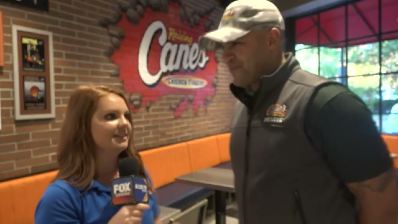 Raising Canes Opening Day LIVE