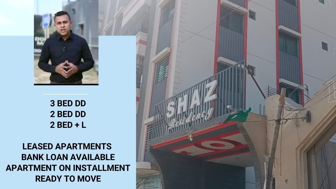 shaz residency | 3 BED & 2 Bed | Leased | Installments
