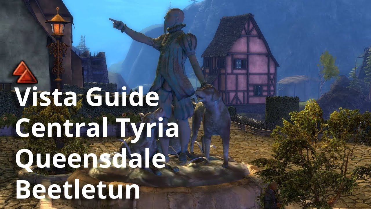 [Guild Wars 2] Vista Guide: Queensdale - Beetletun