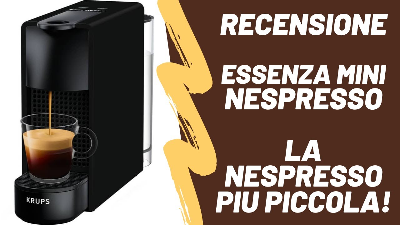 Recensione Essenza Mini Nespresso la piccola! - Pro e Contro - Design magnifico ma con compromessi!