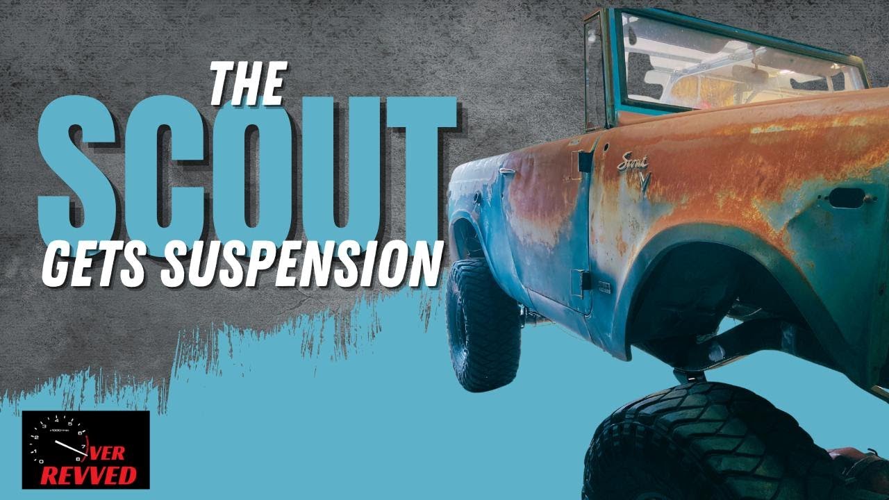 International Scout 1971 года получил новые оси и подвеску!!