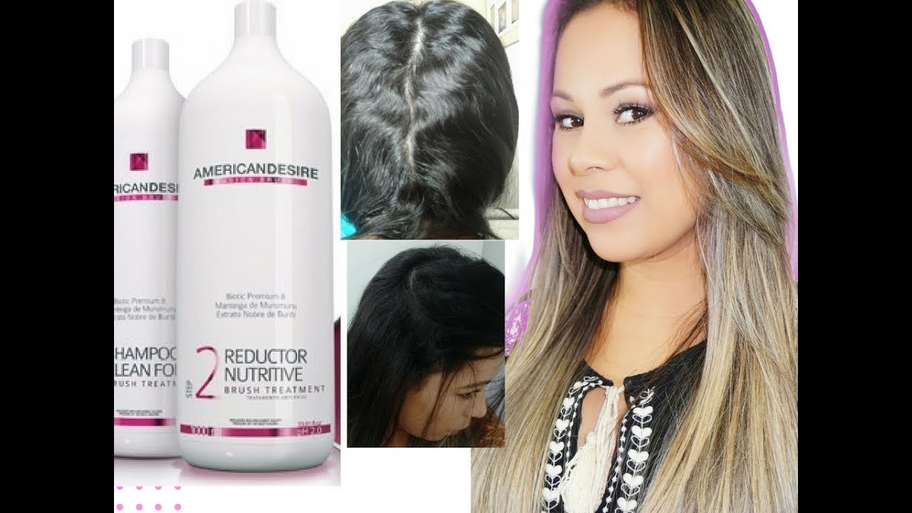 ESCOVA PROGRESSIVA FUSION BRUSH American Desire- Joice Magalhães