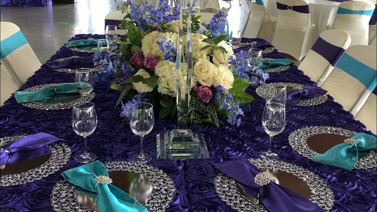 GLAM & BLING WEDDING REVEAL| DECORATE WITH ME |EVENT PLANNING