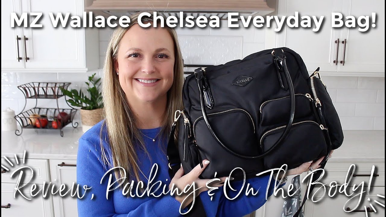 MZ WALLACE | Chelsea Everyday Bag! Review, Packing & On The Body! | GatorMOM