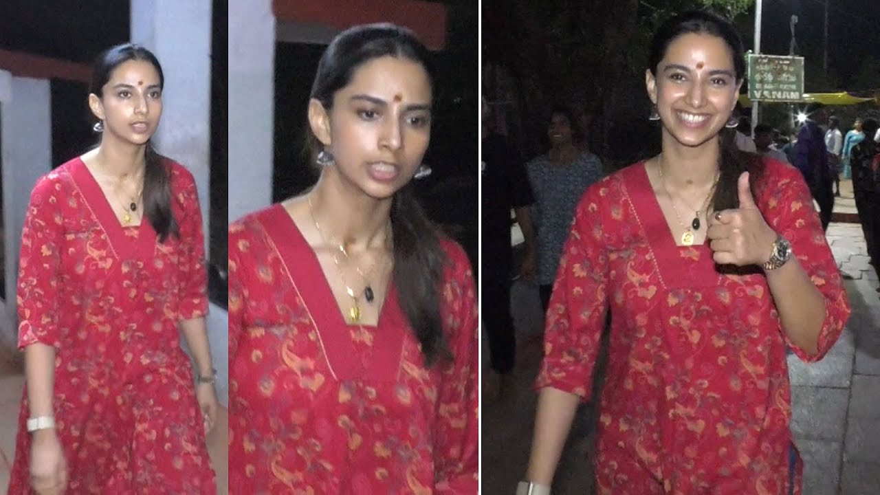Actress Meenakshi Chaudhary Reached Tirumala By Walking On Alipiri Footpath