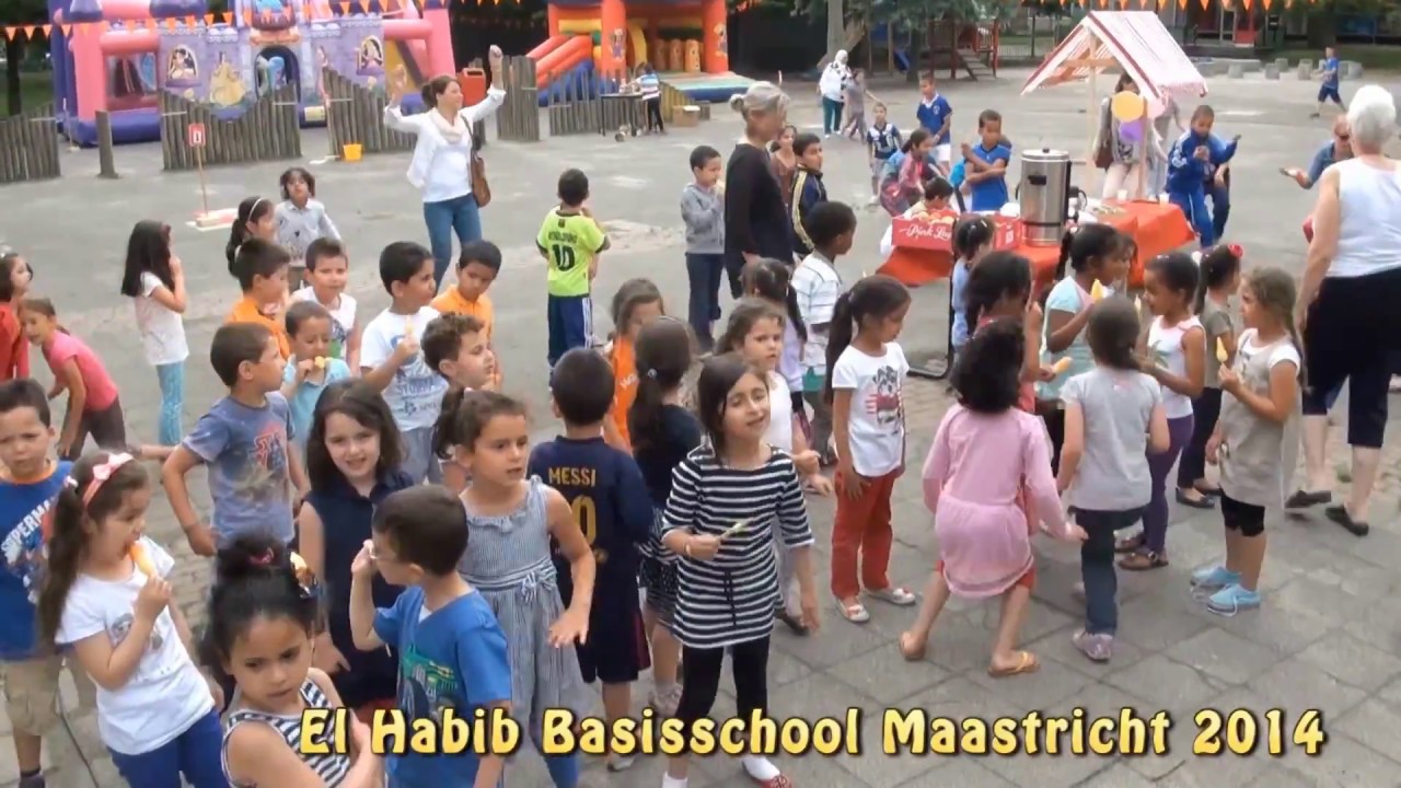Groep 1 t/m 8 IBS El Habib 2014 Maastricht