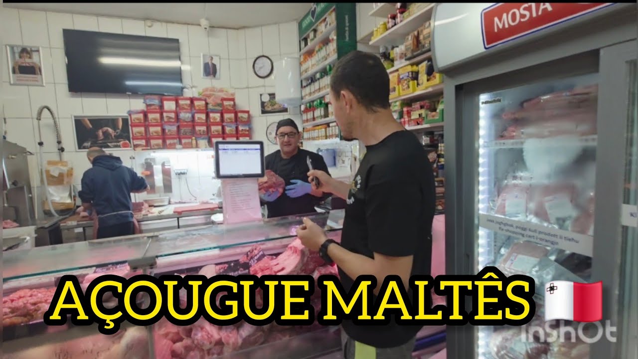 Vlog em Malta | Compras no açougue e mercado!