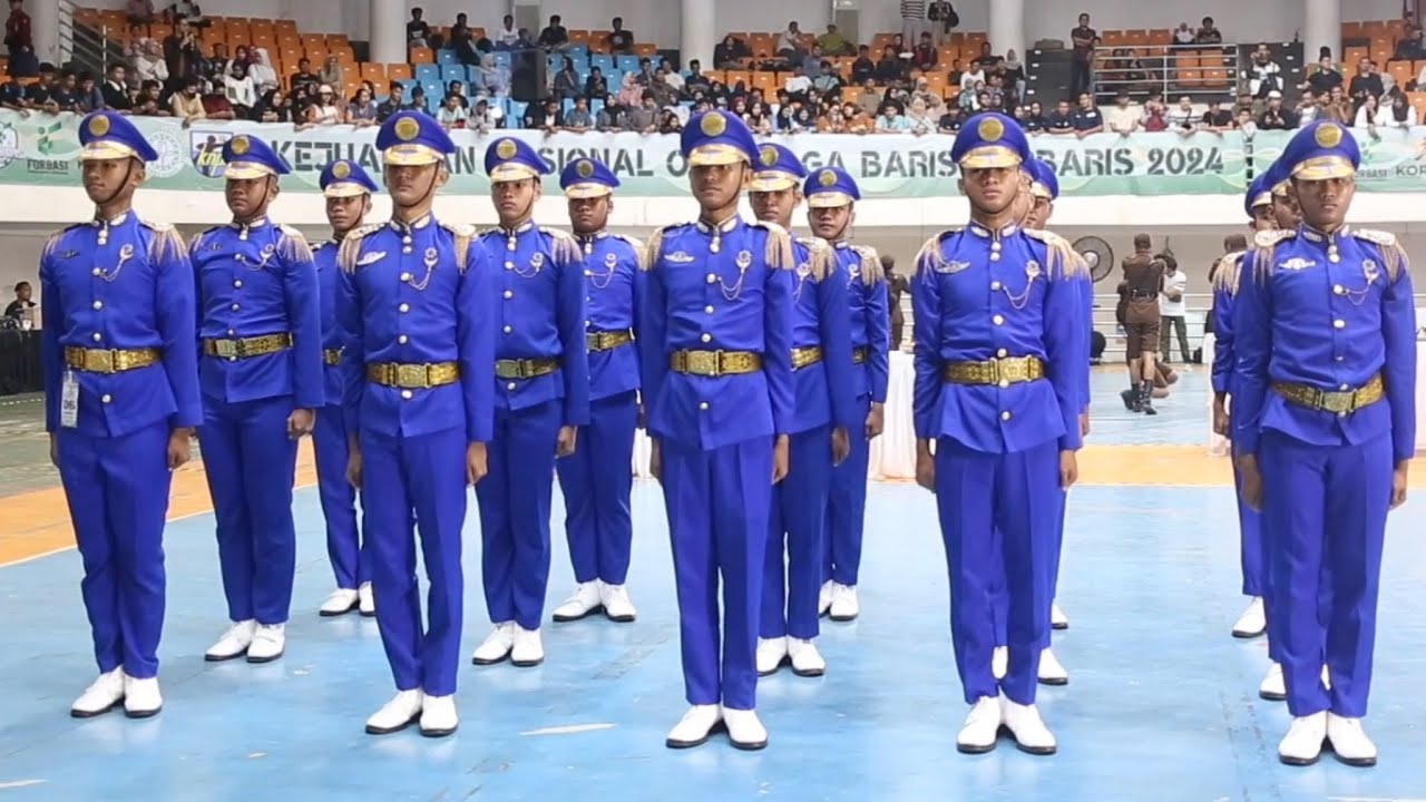 ГУСИ! SMKN 1 KARAWANG PASKIBRA LKBB ФИНАЛ НАЦИОНАЛЬНОГО ЧЕМПИОНАТА FORBASI 2024 ГОДА
