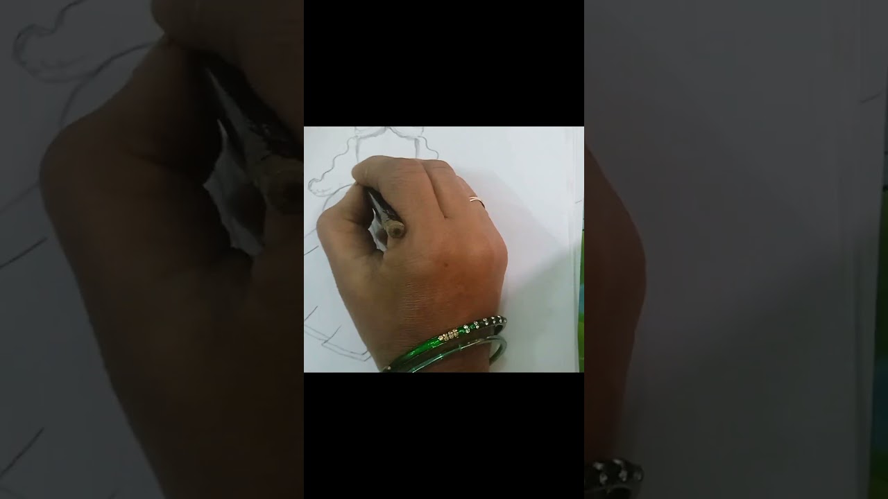 easy drawing of 👉🙏🙏👍laddu gopal ki sunder chavi