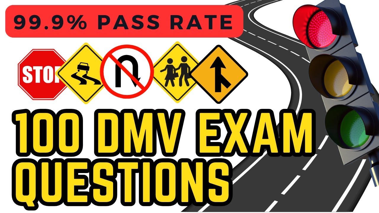 DMV 2025 Written Test - Full Questions with Answers