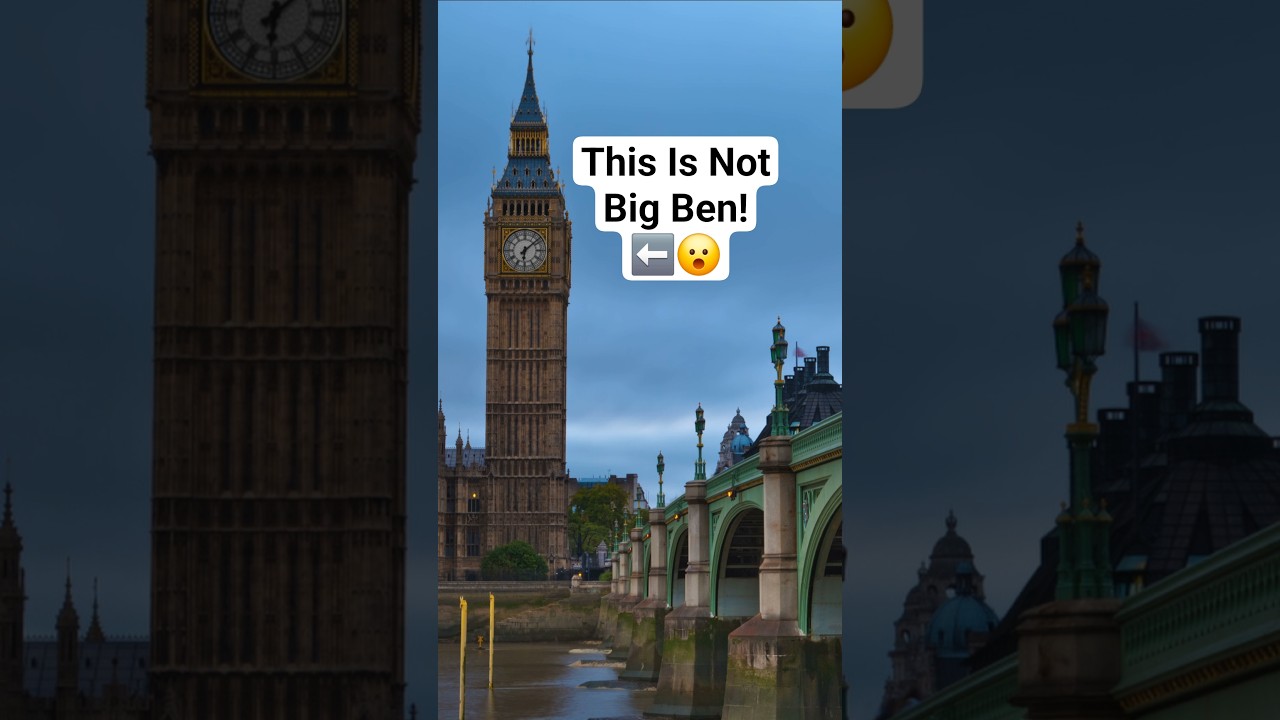 Elizabeth Tower or Big Ben? London, England 🔔🇬🇧 #travel #england #explore