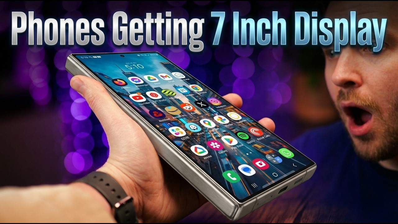 How Phone Display Sizes Are Increasing to 7 Inch . A Myth turned into Reality