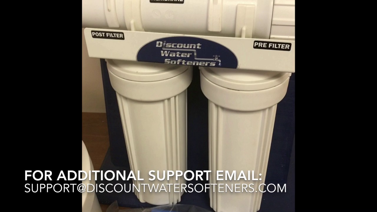 Reverse Osmosis Filter Change Video Guide - Discount Water Softeners