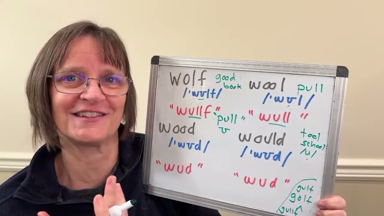 How to Pronounce Wolf, Wool, Wood and Would