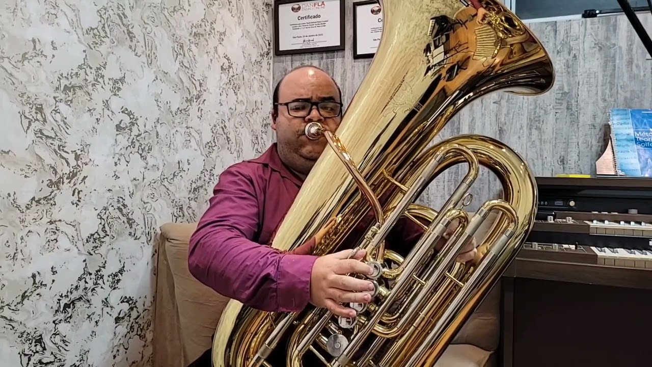 Hino 234 CCB - (TUBA A VENDA) O meu ser entrego a Cristo | Tuba Thomann Grand Fifty CC 5/4