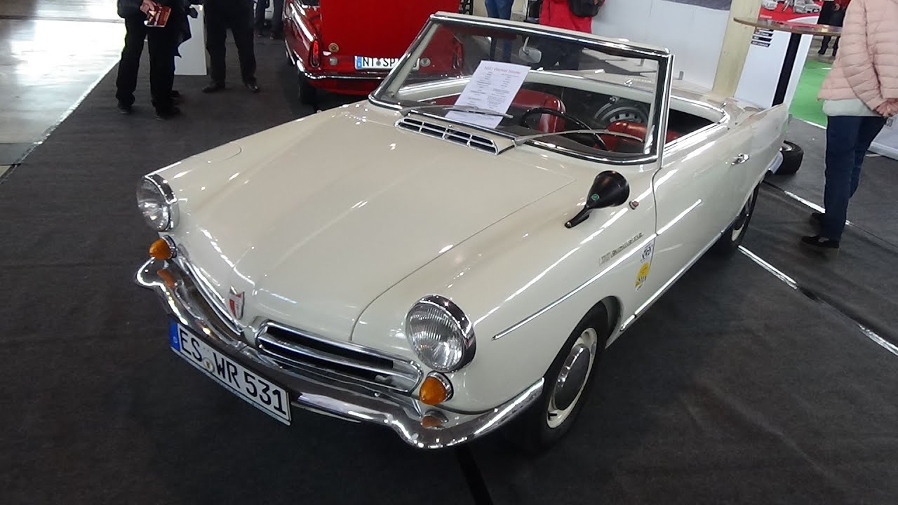1964 - 1967 NSU Wankel Spider - Exterior and Interior - Retro Classics Stuttgart 2023