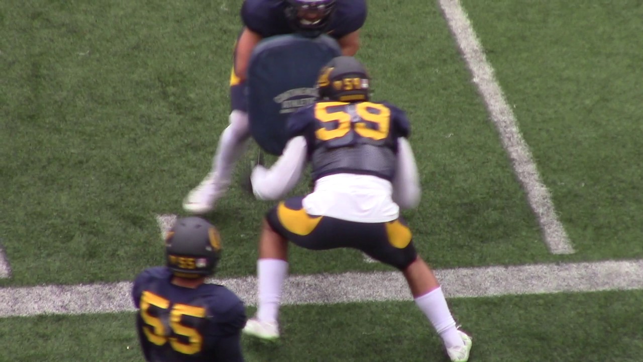 Cal Inside Linebackers Spring Film 2017