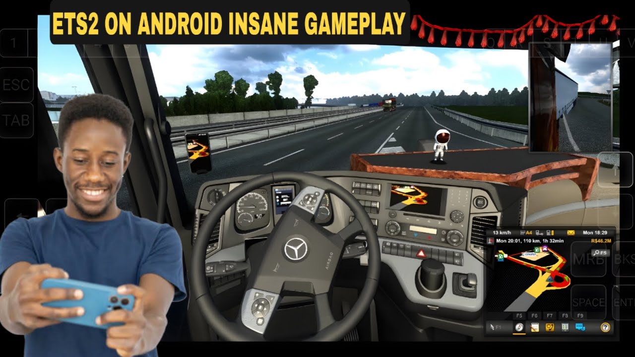 Euro Truck Simulator 2 on Android – Epic Mapa Eldorado Pro Delivery!