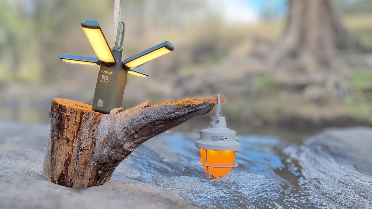 At last, some decent camp lights! Klarus CL2 and CL3 - About time we upgraded the lighting