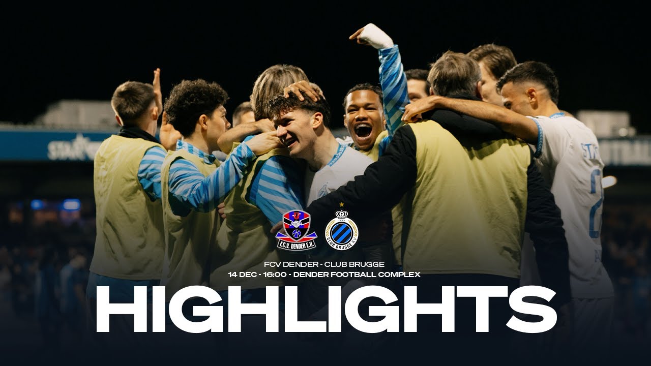 FCV DENDER - CLUB BRUGGE | HIGHLIGHTS | 2025-2026