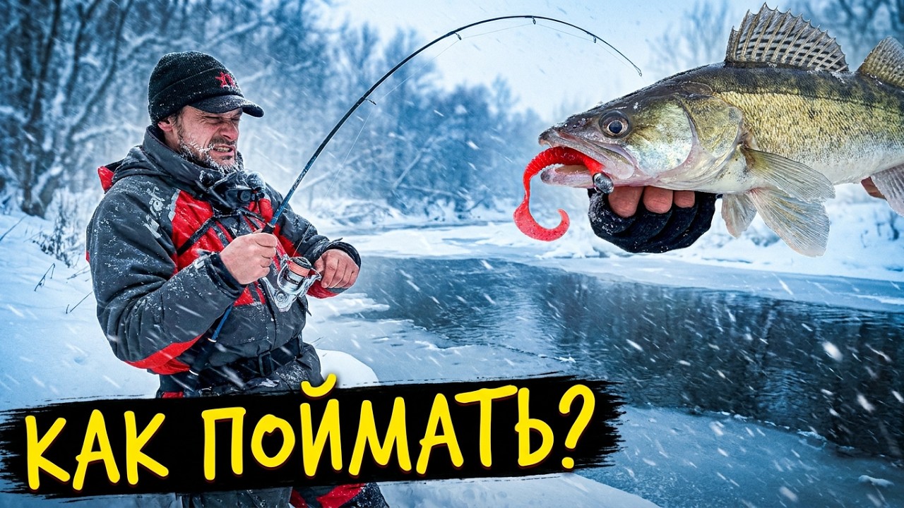 Снежная пурга как на Камчатке, как поймать щуку на джиг в эту погоду? Зимний спиннинг. [Пора ловить]