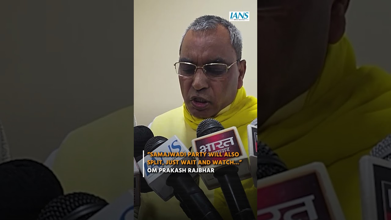 Om Prakash Rajbhar Predicts Split In Samajwadi Party
