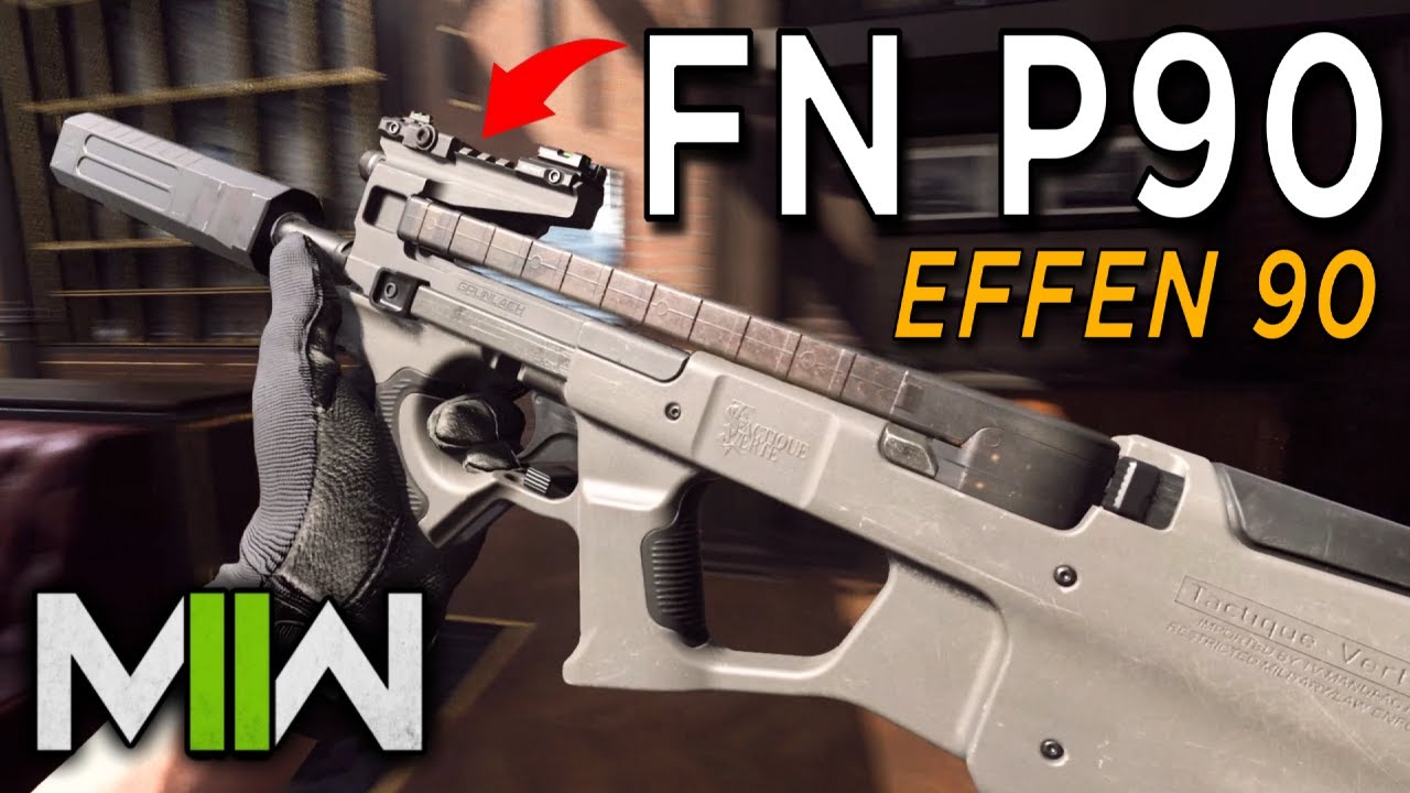 FN P90 EFFEN 90 (PDSW 528) in Modern Warfare II Gameplay