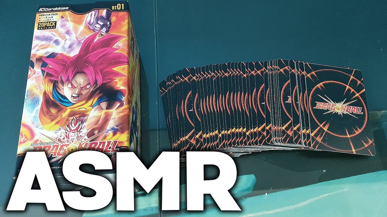 ASMR FRANÇAIS | Présentation de cartes Dragon Ball