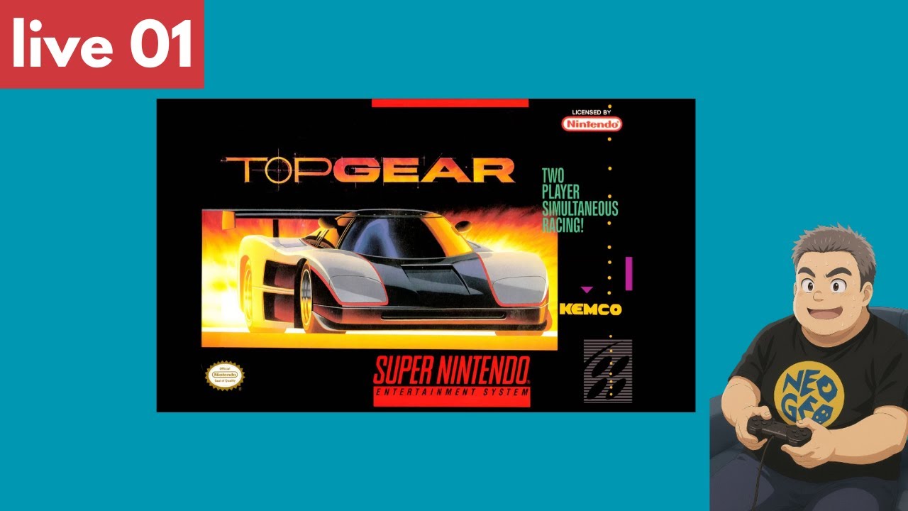 Ser o Top dos Top's! - Top Gear (SNES)