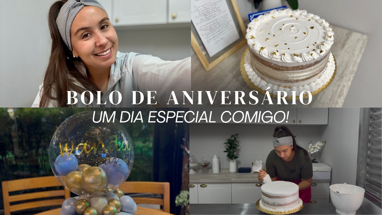 Fazendo o bolo de aniversário da minha sogra, rotina, momentos especiais e papeando