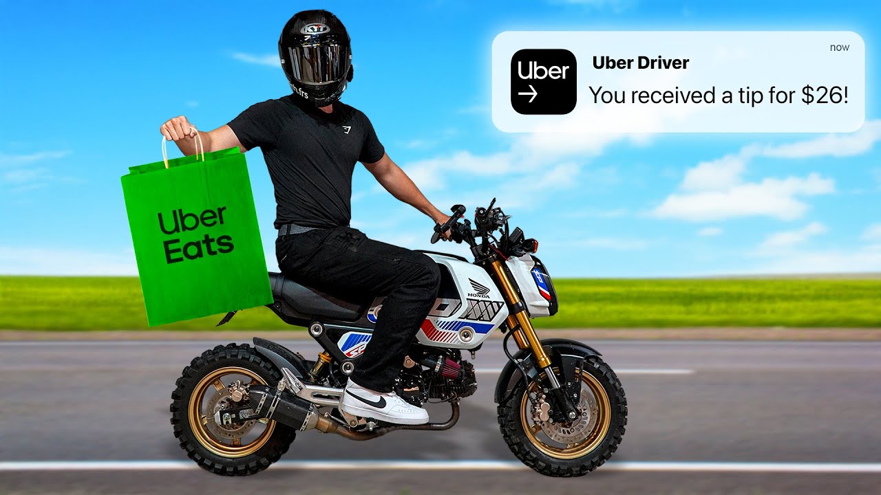 Uber ест на Grom 24 часа