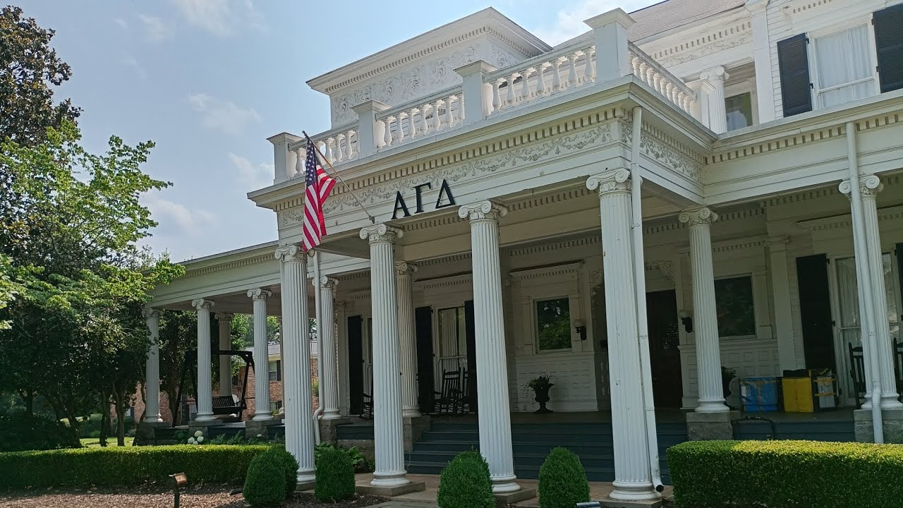 The haunted Wedding Cake House of Athens, Georgia