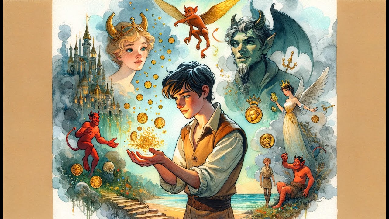 los tres pelos del diablo, cuento de los hermanos Grimm