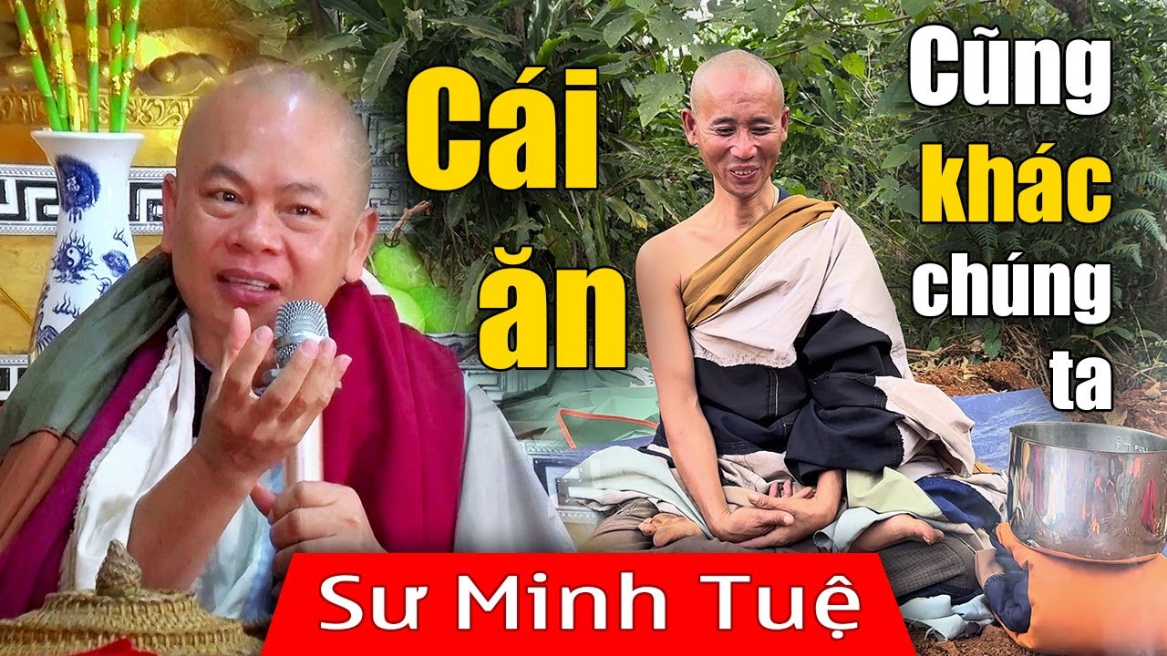 Cái ăn của Sư Minh Tuệ cũng khác chúng ta | Sư Thầy Thích Minh Đạo | Tu viện Minh Đạo